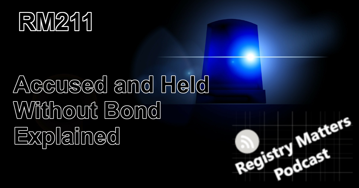 RM212: Accused and Held Without Bond Explained