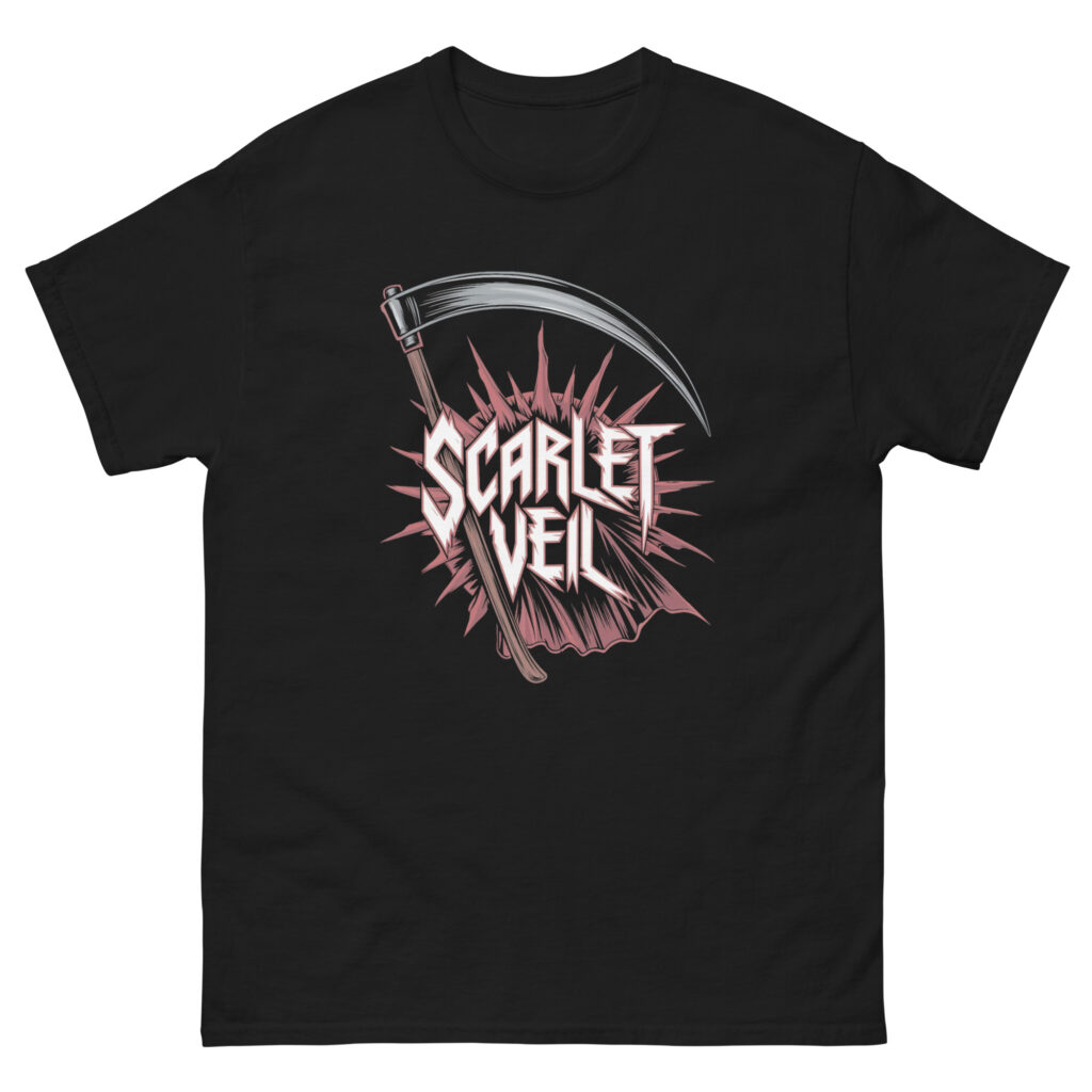 Scarlet Veil's Justice Unplugged Tour T-Shirt